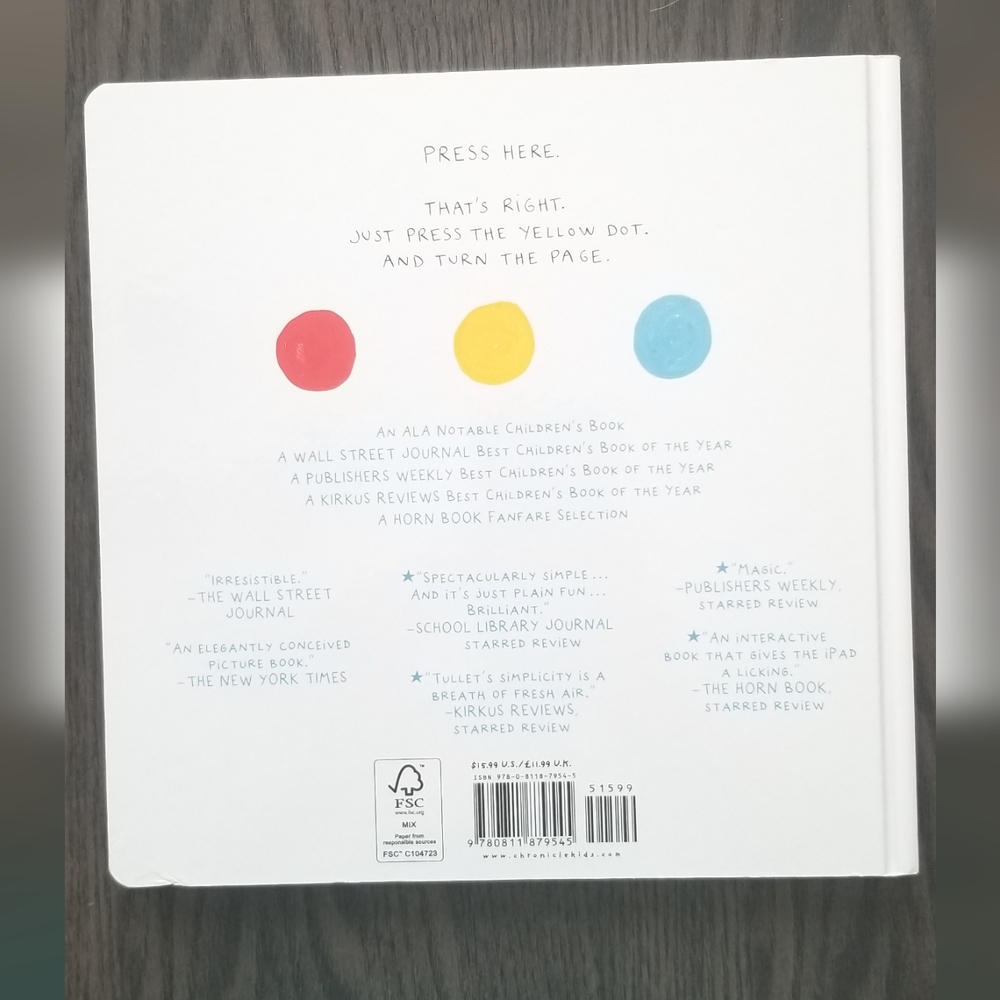Press Here - coffee table book - Picture 2 of 2